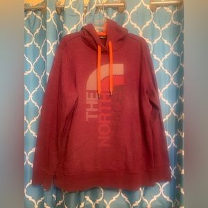 Women’s North Face hooded sweatshirt.